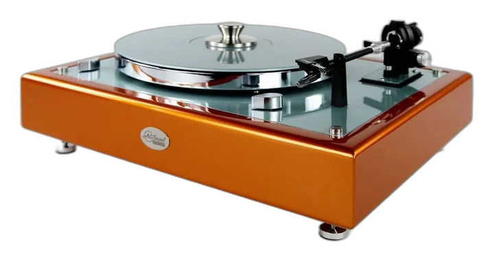 Turntable used for transferring vinyl records to digital